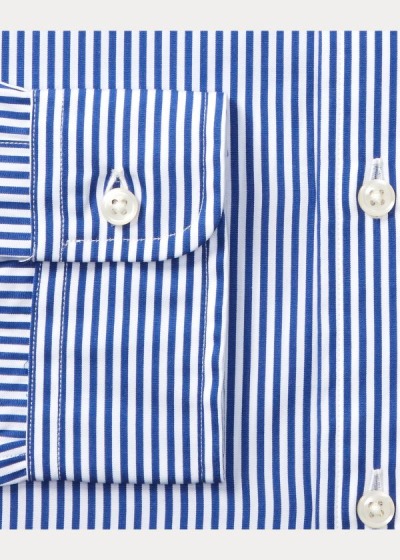 Polo Ralph Lauren Slim-Fit Striped Skjorter Herre Danmark (TFULG6358)